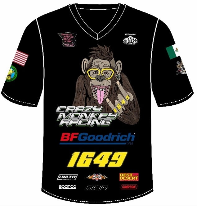 Special Edition Crazy Monkey Racing Short Sleeve Jersey