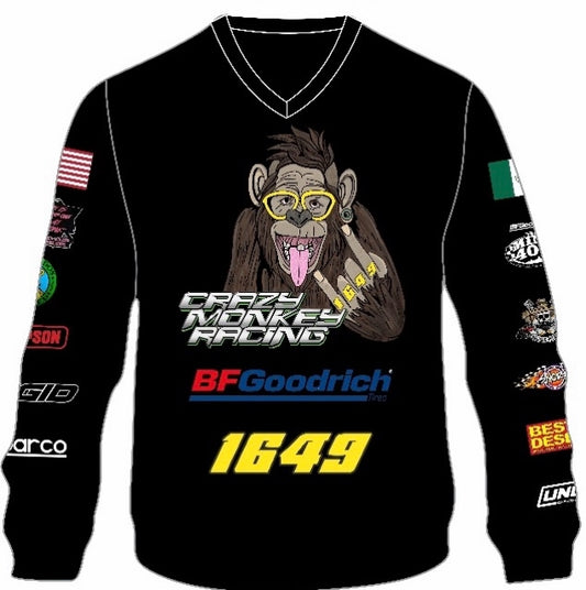 Special Edition Crazy Monkey Racing Long Sleeve Jersey